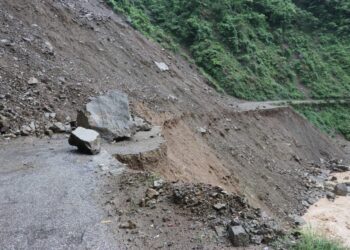पहिरो खसेपछि कालीगण्डकी करिडोर अवरुद्ध