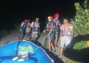 राप्ती नदीमा फसेका ३ जनाको सकुशल उद्धार