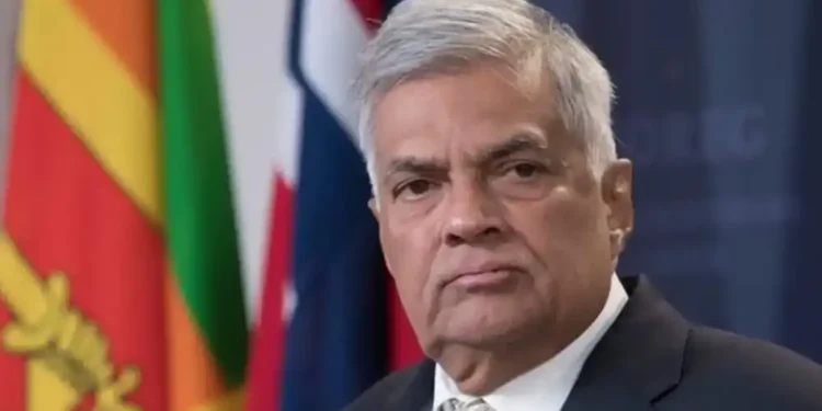 श्रीलंकका पूर्वराष्ट्रपति रनिल विक्रमसिंघे पक्राउ