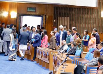 आज पनि संसदबाट बाहिरिए रास्वपा र राप्रपा