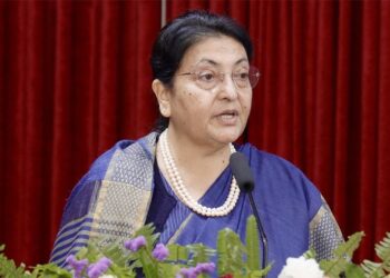 एमाले महाधिवेशनमा भौतिक रुपमा उपस्थित नभए पनि म साथमै छु : विद्या भण्डारी