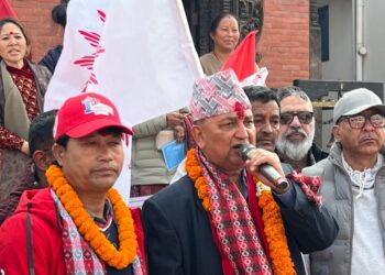 ईश्वर पोखरेलको तर्क : देश बनाउने सही पार्टी एमाले मात्रै हो