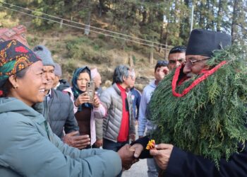 ३०औँ जनयुद्ध दिवस रुकुमपूर्वमा मनाउँदै नेकपा